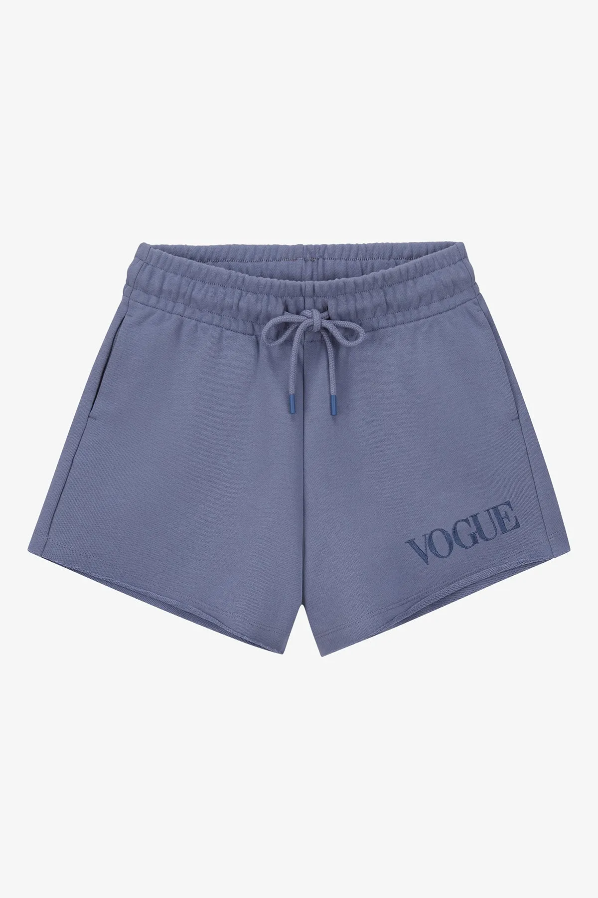 VOGUE Shorts Denim Blue mit Open Edge