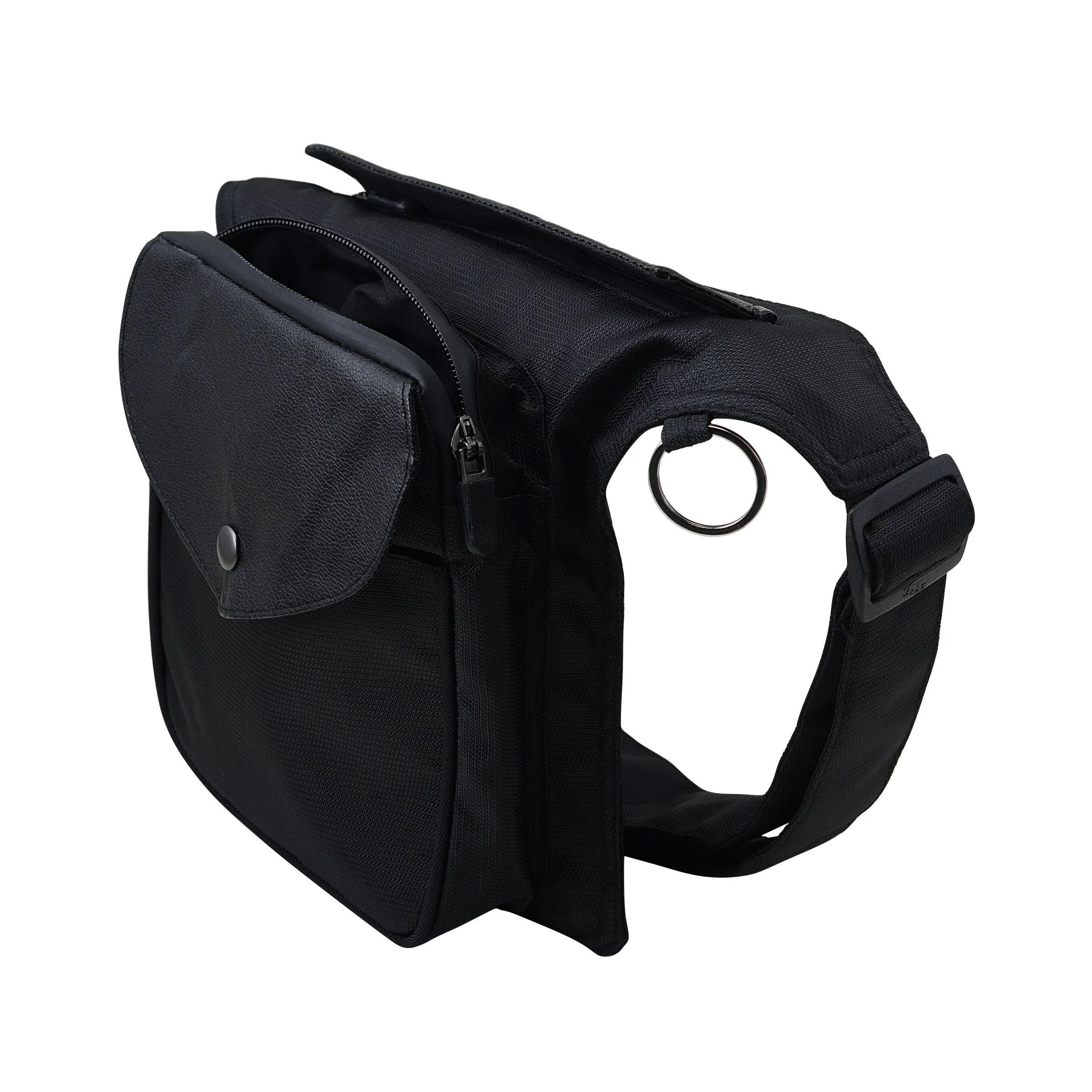 Wasserabweisende Gassi-Tasche in Schwarz - Barcelona HSW 7332