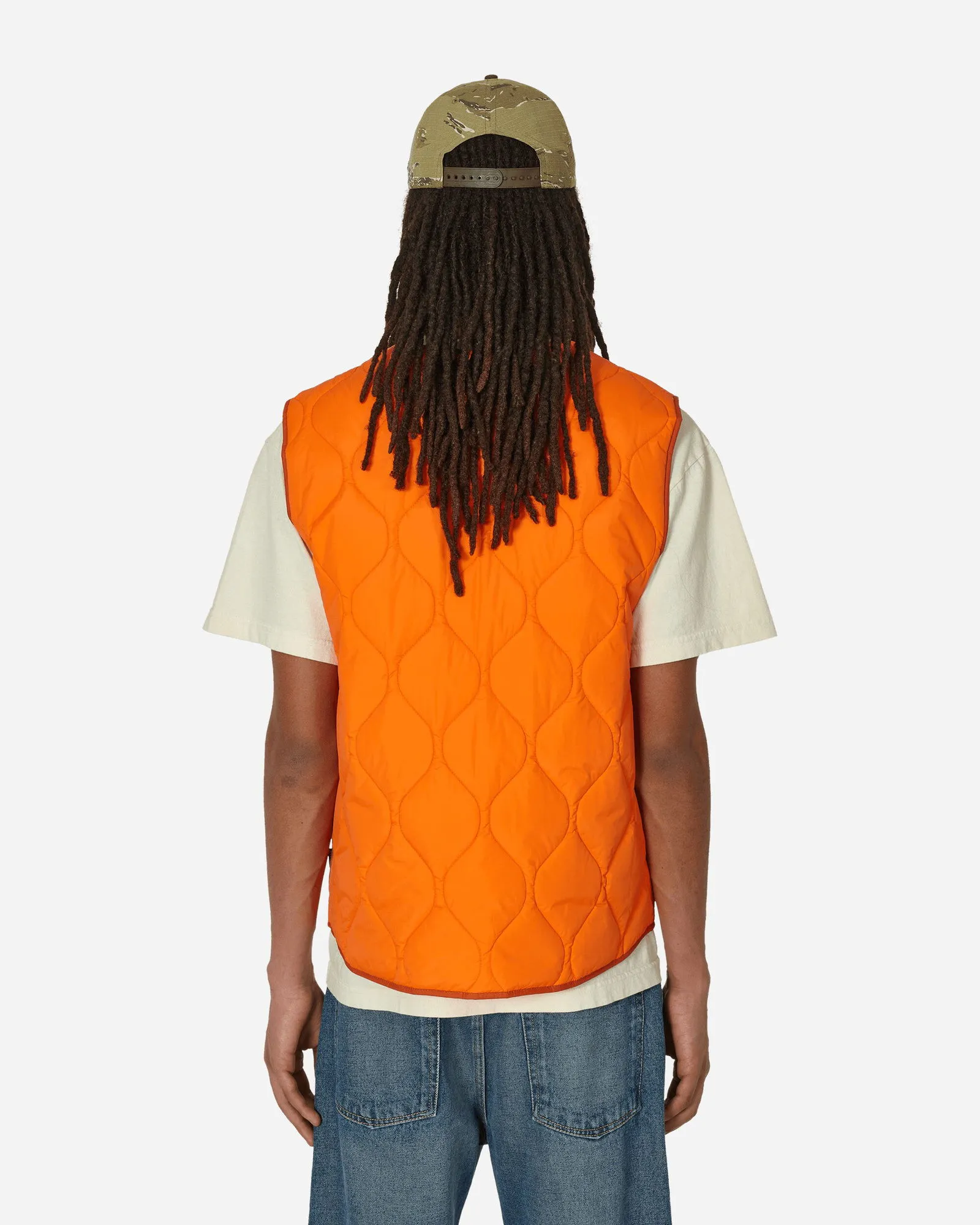 Weste Awake NY Quilted Nylon Shell Vest Orange 9031853 ORNG