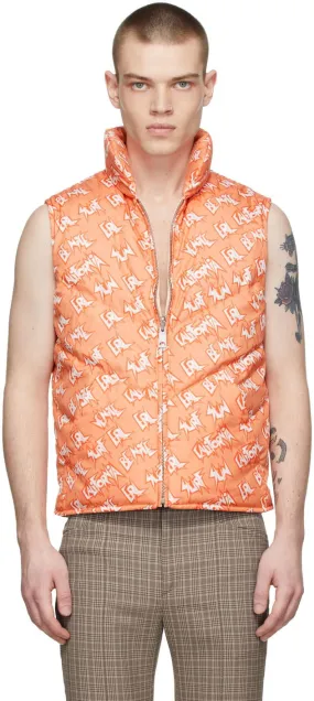 Weste ERL Print Polyester Down Vest ERL04C005