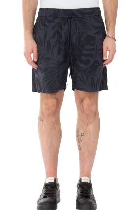 WOOLRICH Tropical Print Cotton Shorts   